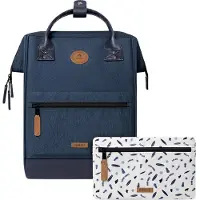 Cabaia sac à dos de loisirs sac à dos pour ordinateur portable Adventurer Melanged Backpack 18L Port Antonio bleu pétrole