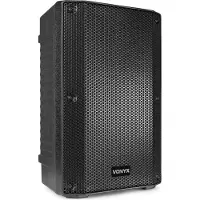 VONYX Haut-parleur VSA10P 500 watts 10 pouces (Passif), Haut-parleur PA, Noir