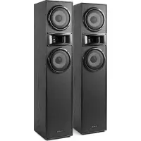 Fenton SHF700B (1 paire), Enceinte hifi + home cinéma, Noir