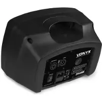 VONYX V205B Moniteur personnel (Actif, 1x 80 W), Haut-parleur PA, Noir