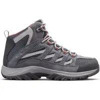 Columbia Sportswear Columbia CRESTWOOD MID WATERPROOF 2099861 053 GRAPHITE, DAREDEVIL EU 39