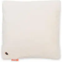 Bodi-Tek Coussin chauffant douillet | Una | Durable et sans fil | Infrarouge | 45x45 cm | crème | Teddy | Grande batterie