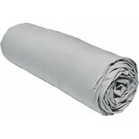 TODAY Drap-housse TODAY Percale Gris Clair 140 x 200 cm