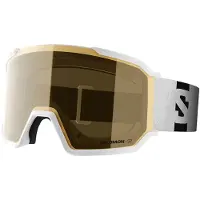 Salomon S/view 3 Access Ski Goggles Blanc Gold/CAT2