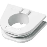 JUNG 193-2 Raccord de tuyau (Fiches et connecteurs), Câble : accessoires, Blanc