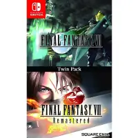 Games Switch Final Fantasy Vii + Final Fantasy Viii Remastered Twin Pack Clair