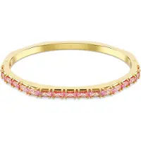Swarovski Matrix Armreif Baguette Schliff Rosa Gold, (17 cm, Métal)