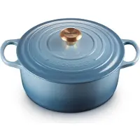 Le Creuset Signature Bräter, Poêle + casserole, Bleu
