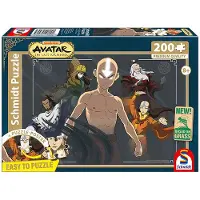 Schmidt 200 pièces Spiele Kinder Puzzle Avatar Maître des éléments 56556