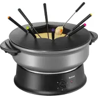 Tefal Wok et fondue 1200w 8 personnes - - WK3020 - wok fondue compact