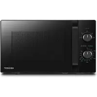 Toshiba MW2-MM20PF(BK) micro-onde Noir Micro-onde simple Comptoir 20 L 800 W