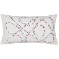 Broste Copenhagen Housses de coussins KNUD - Bleu - 40x60 cm
