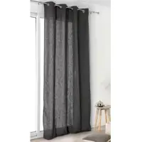Linder Solingen Rideaux, stores TOILE ASP.LIN - Gris - 135x260 cm