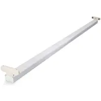 EDM Réglette Fluorescente Pour Tube Led 2x22w (eq. 58w) 220v 153cm