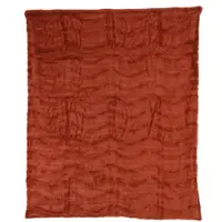 Décoris Plaids, jetés MARIA - Marron - 130x150 cm