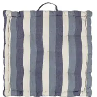 Broste Copenhagen Coussins AVA - Bleu - 40x40 cm