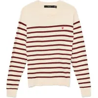Vero Moda Pull-over 'VMDORY' crème / lie de vin
