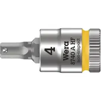Wera Embout de tournevis à six pans creux 1/4" avec fonction de blocage 4x28 mm | 4013288187178