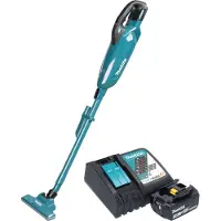 Makita Aspirateur sans fil DCL 283 FRF1 18 V 0,73 l Brushless + 1 batterie 3,0 Ah + chargeur