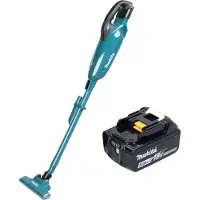 Makita Aspirateur sans fil DCL 283 FT1 18 V 0,73 l Brushless + 1 batterie 5,0 Ah - sans chargeur