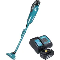 Makita Aspirateur sans fil DCL 283 FST1 18 V 0,73 l Brushless + 1 batterie 5,0 Ah + chargeur