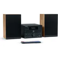 Thomson Mic123dab Micro Système Hi-Fi Cd/Usb/Dab+ Bluetooth Bois/Noir