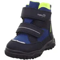Superfit Husky 1 - Bottes d'hiver pour garçons, chaussures pour enfants, modèle à scratch, couleur bleue
