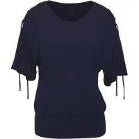 LASCANA T-shirt bleu marine