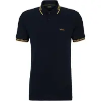 Boss green Paul 10255848 Green Short Sleeve Polo Bleu 3XL Homme
