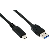 EXSYS EX-K1584-5.0 Câble USB 5 m USB 3.2 Gen 1 (3.1 Gen 1) USB A USB C Noir (EX-K1584-5.0)