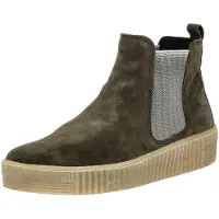 Gabor Bottines gris / olive