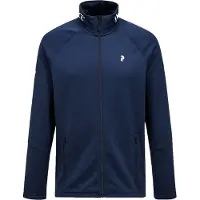 Peak Performance Veste en polaire bleu foncé
