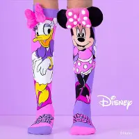 Minnie & Mickey Mouse Chaussettes montantes Disney de Mickey & Minnie Mouse - Minnie and Daisy Socks - one size - pour Unisexe - multicolore - Taille one size