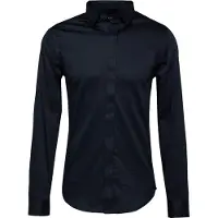 Armani Exchange pour homme. 8NZCBDZN10Z1510 Chemise classique marine (XL), Casuel, Fête, Coton, Manche longue