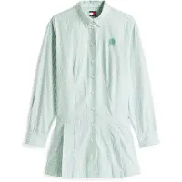 Tommy Hilfiger Robe-chemise menthe / blanc