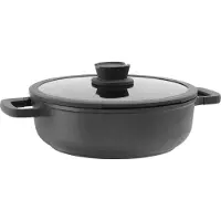 Berghoff Casserole Antikleef avec Double Poignée et Couvercle BergHOFF Leo Line 28cm