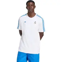 Adidas T-Shirt fonctionnel 'Real Madrid Terrace Icons' mélange de couleurs / blanc
