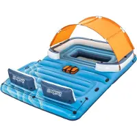 Bestway Hydro Force Île flottante gonflable - 3,89 m x 2,74 m