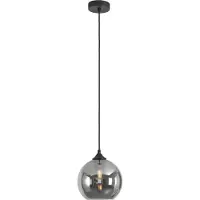 Artdelight Lampe suspendue design Marino verre en titane Ø 25cm
