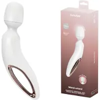 Satisfyer Wand-erland - vibromasseur de massage (blanc)