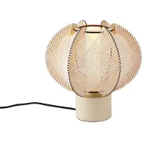 QAZQA Lampe de table Japandi beige 32 cm - Gertie