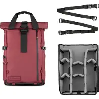 WANDRD Sac à dos PRVKE Pro Photo Bundle V4 - Rhone Burgundy - 31 L