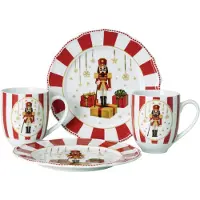 Hutschenreuther Christmas Love - Christmas Love red - Set 4 pcs. (4 pcs)