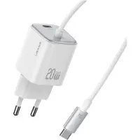 Usams adowarka Sieciowa Jc Series Cc261 20W Gan Mini Fast Charger 2Xusb-C Biay