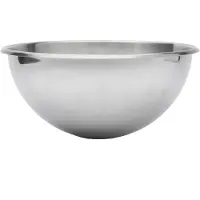 De Buyer Bol à punch rond Ø 30cm 7lt, Saladier + bol, Argent