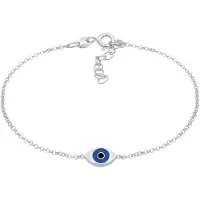 Elli Bracelet bleu / argent / blanc