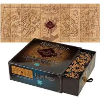 Noble Collection Harry Potter The Marauder Map Cover Puzzle 1000 Pieces Beige Enfants