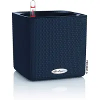 Lechuza CUBE Color 16 - Kit Complet, gris ardoise 16 cm