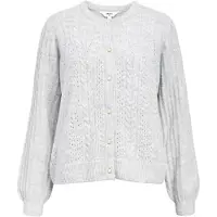 Object Cardigan 'OBJFlora' gris clair