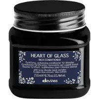 Davines Heart of Glass Rich Conditioner après-shampoing fortifiant pour cheveux blonds 250 ml